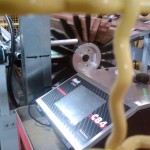C84 printing on wood flooring